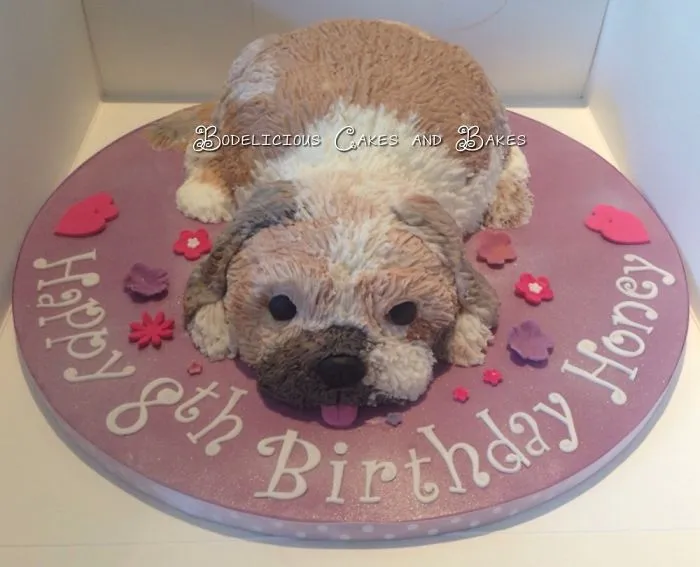Shih Tzu Dog Cake