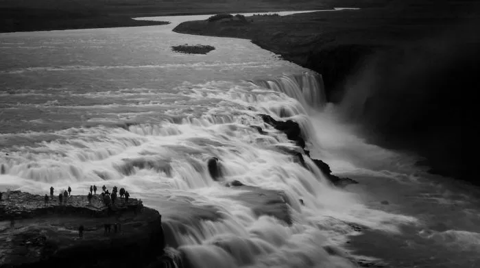 Gulfoss - Golden Falls In Iceland