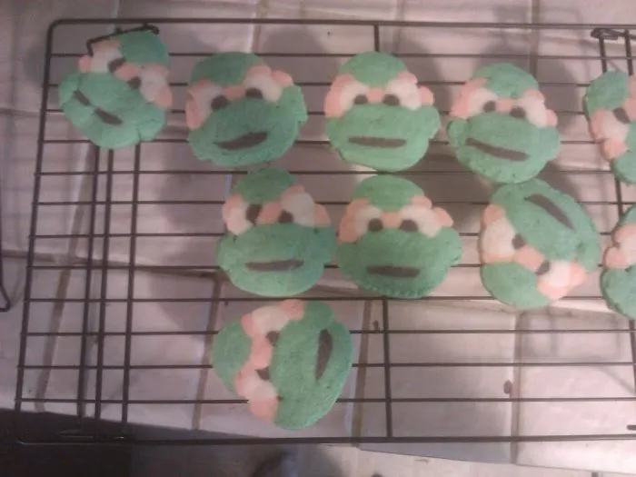 Ninja Turtle Cookies