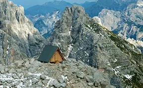 Sleeping In This Mountain Hut Is Totally Free - If You're Willing To Climb 8,300ft To Get There