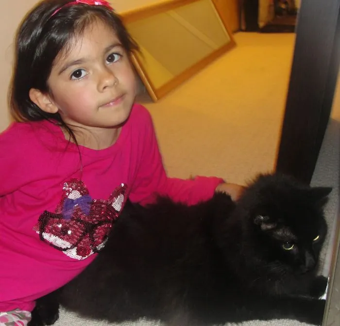 179 Heartwarming Photos Of Kids Playing With Their Cats