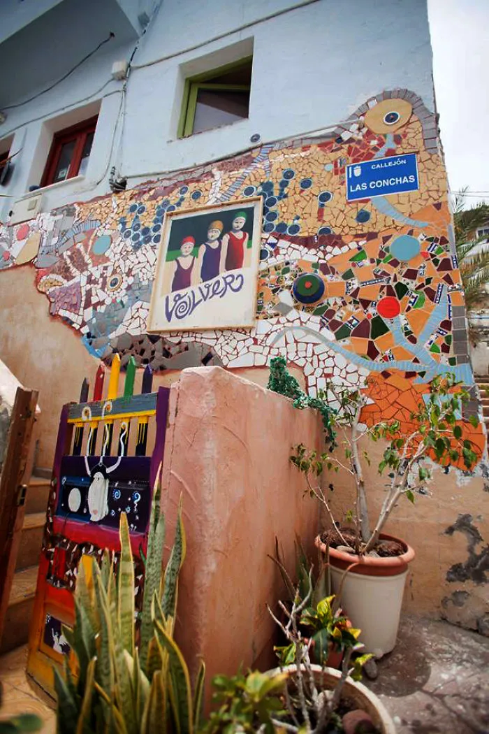 Mosaic In Puerto De Mogan