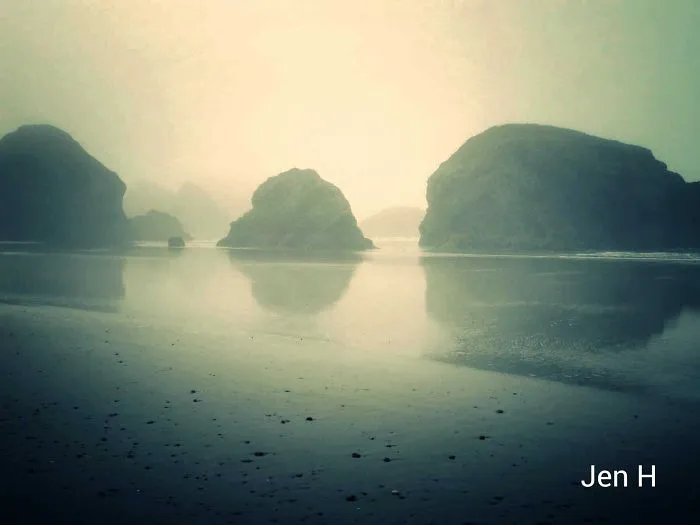 Ghostly Beach...