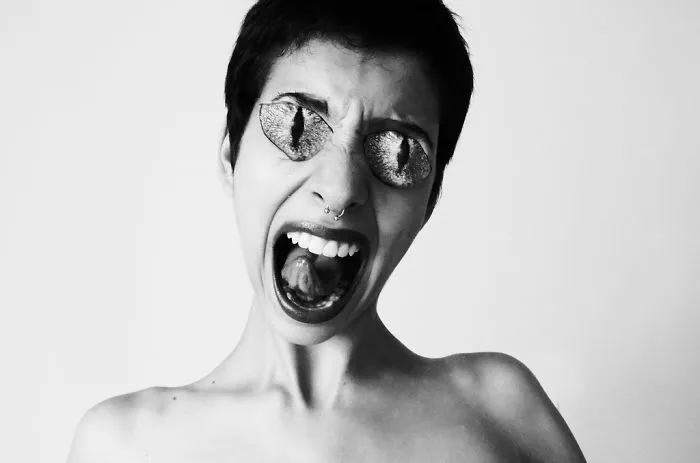 16 Years Old And Performative Self-portrait