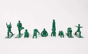 Toy Inventor Turns Iconic Toy Soldiers Into Yoga Practitioners