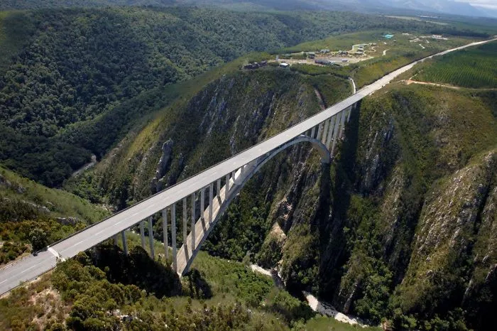 Bloukrans Bridge (world's Highest Bridge Bungee), Plettenberg Bay, South Africa