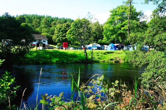 Cobleland Camping In The Forest, Scotland