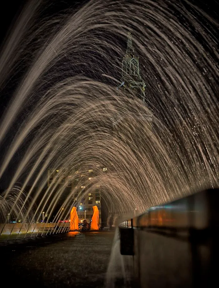 Guardians Of Time At Festival Of Lights 2014 In Berlin