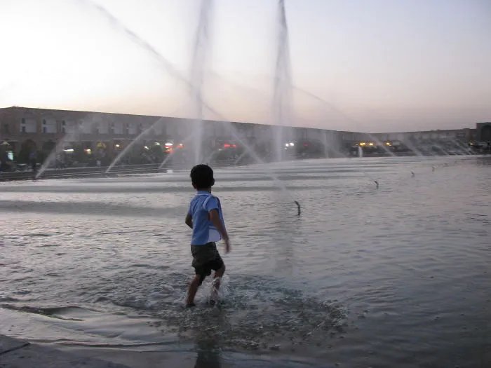 Cooling Off, Isfahan, Iran