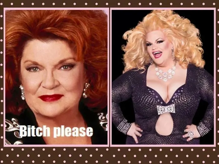 Sally Spectra (bold And Beautiful) And Darienne Lake (rupauls Drag Race)