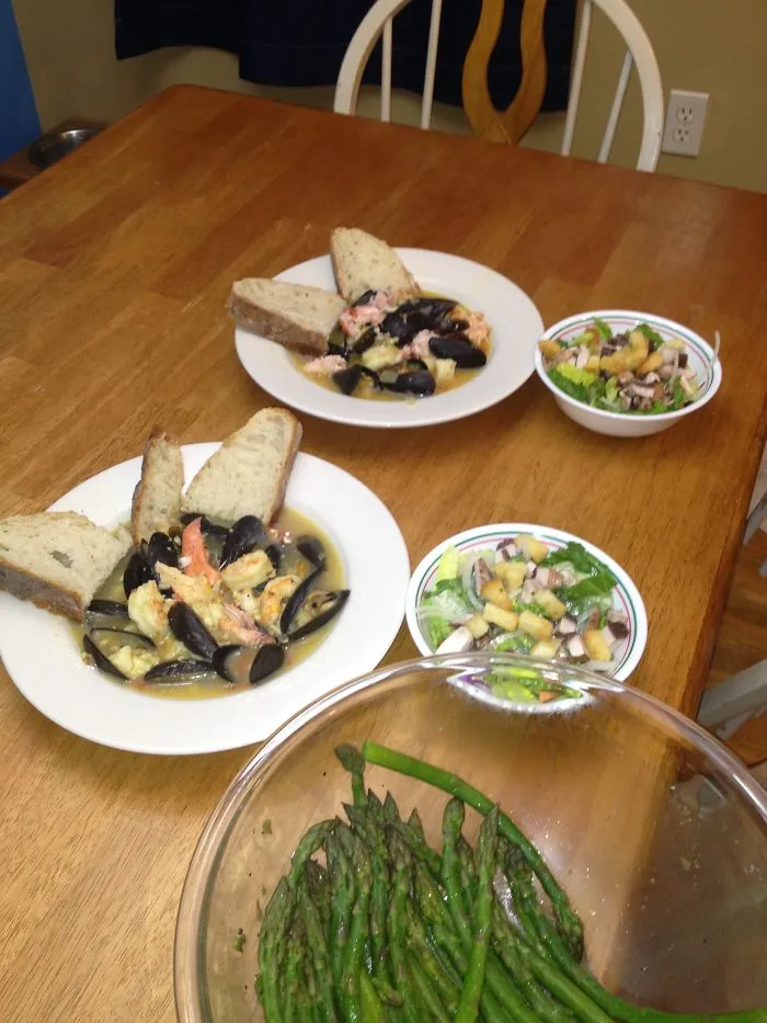 Homemade Bouillabaisse