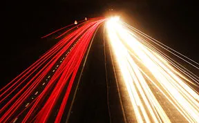 Long Exposure Photographs Taken At Rush Hour