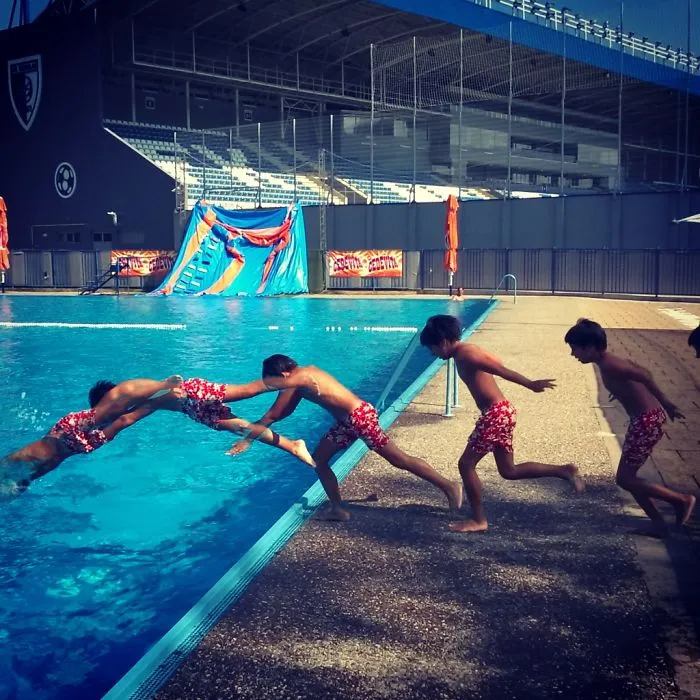 Fun At Pool