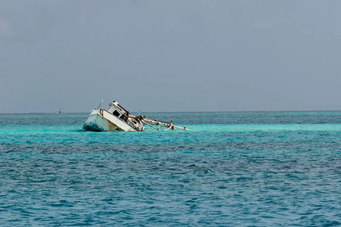 En El "mar De Los 7 Colores" San Andrés Islas Colombia.