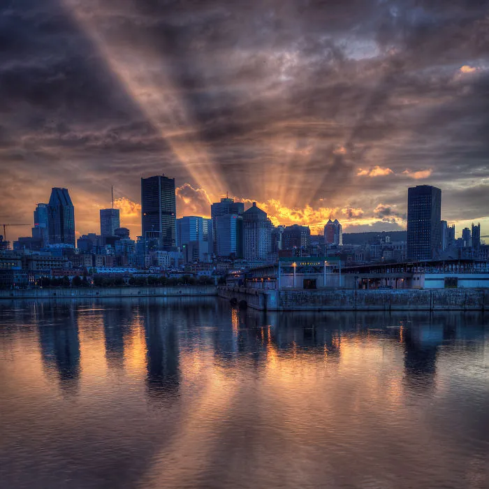 Spectacular First Day Of Fall Illuminates Montreal