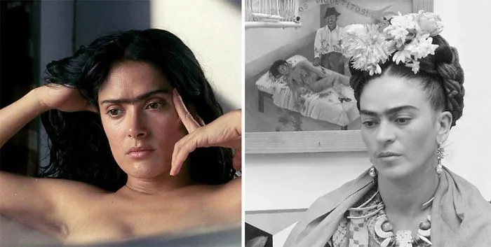 Salma Hayek as Frida Kahlo in Frida