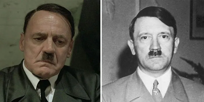 Bruno Ganz as Adolf Hitler in Downfall