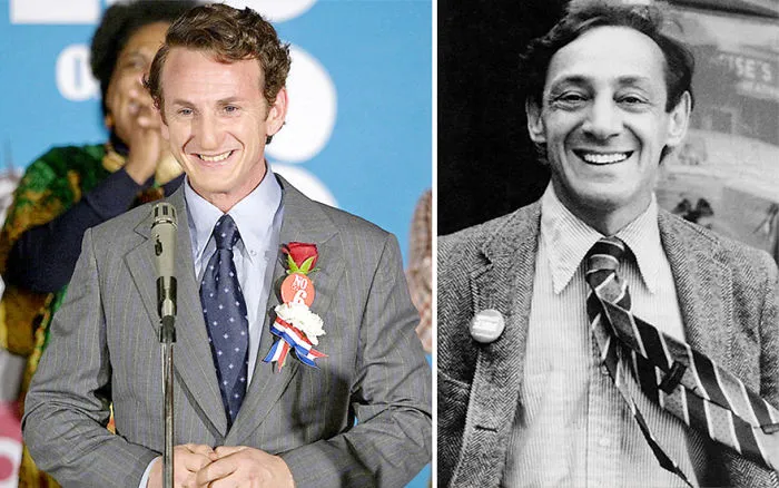 Sean Penn as Harvey Milk in Milk