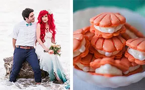 Little Mermaid-Themed Wedding For Your Inner Disney Geek
