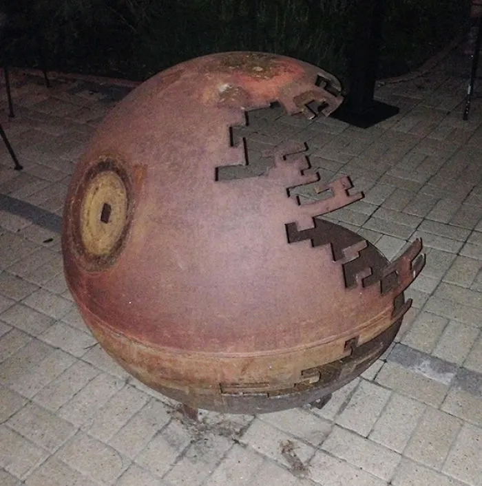 Death Star Fire Pit