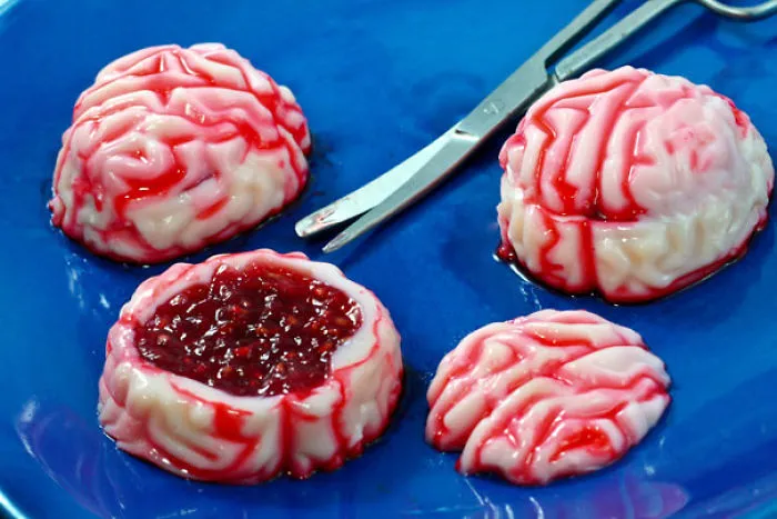 Zombie Brain Jello Shots