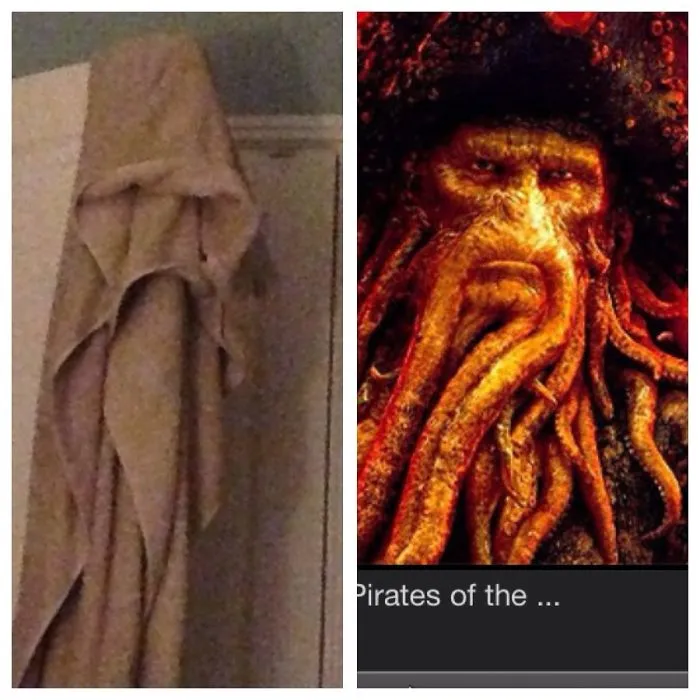 Davy Jones / Randomly Hanging Towel