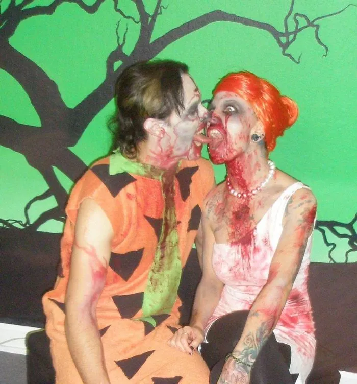 Undead Fred & Wilma Flinstone