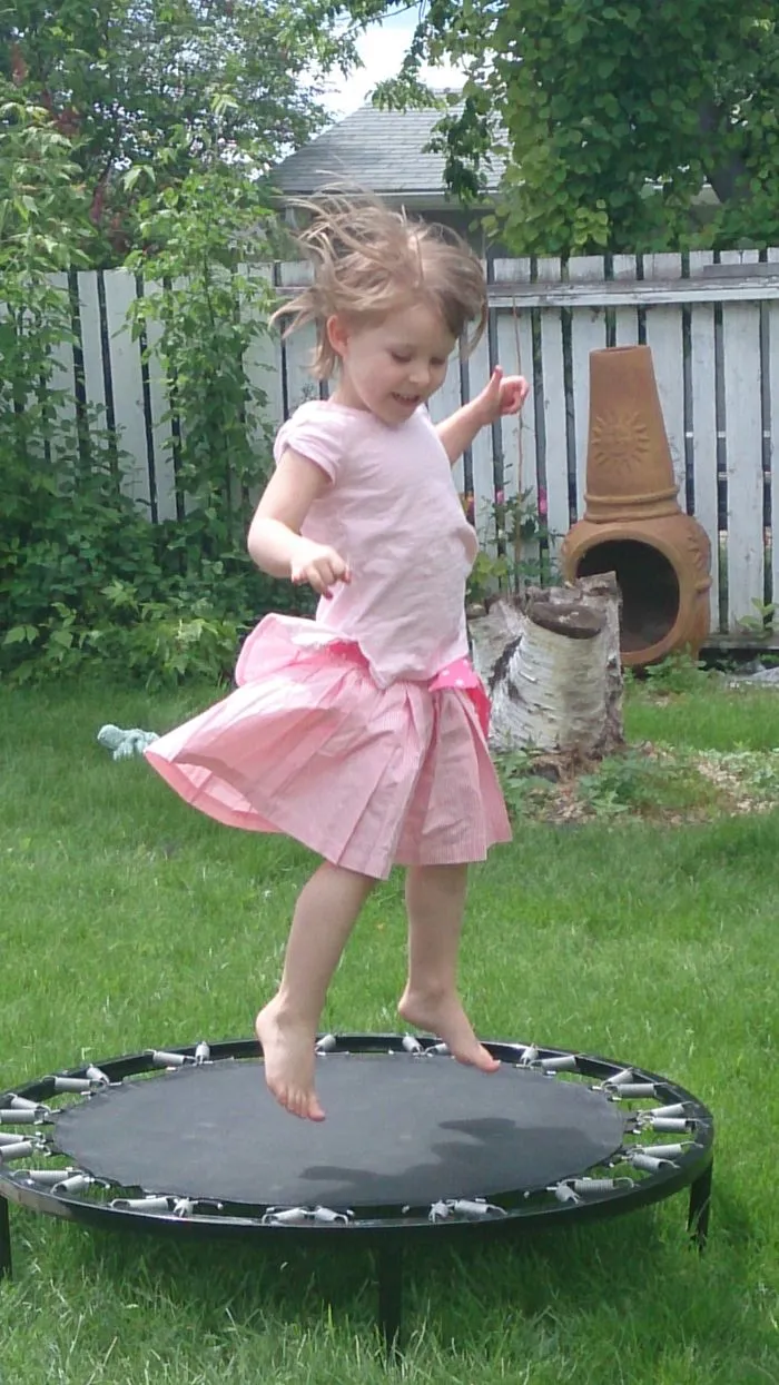 Mini Trampoline Jumping