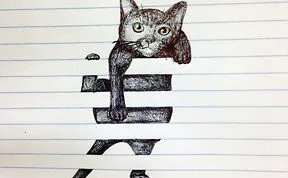 Creative Doodles That Don't Stay Within The Lines
