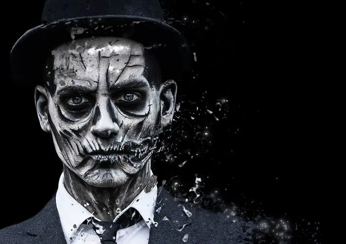 My Winning Make-up For The Mac Rick Baker Contest :-)