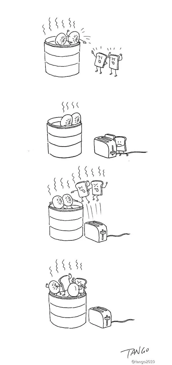 Simple But Clever Comics By Shanghai Tango (Part II)