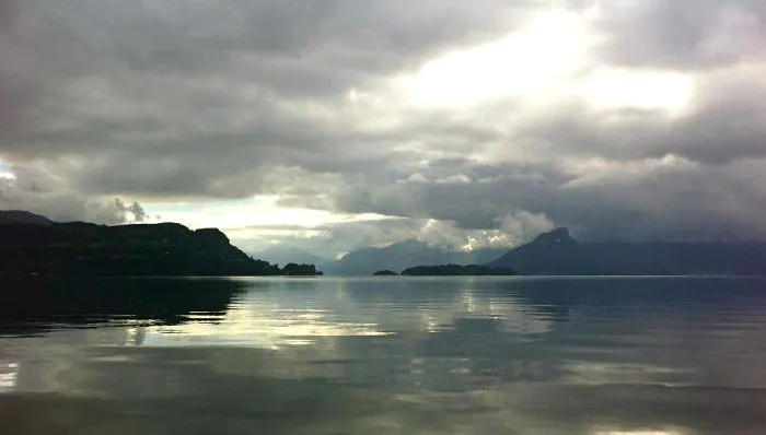 Jondal, Norway - View From Cabbin