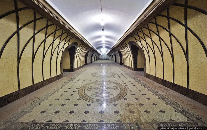 Almaty, Kazakhstan - Metro Station "alatau"
