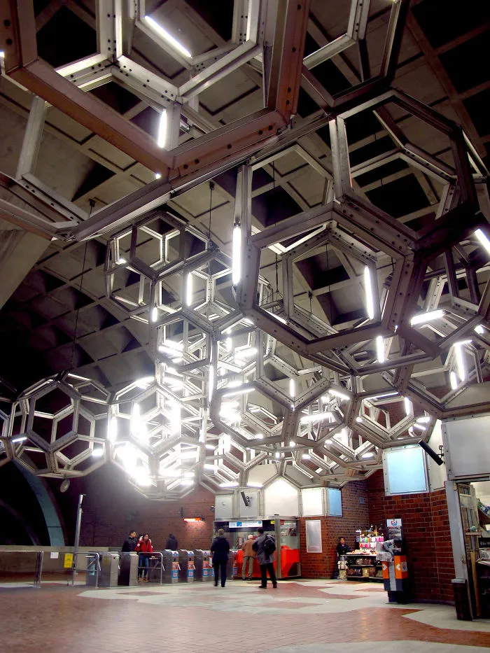 Namur Station Lighting, Montreal, Canada
