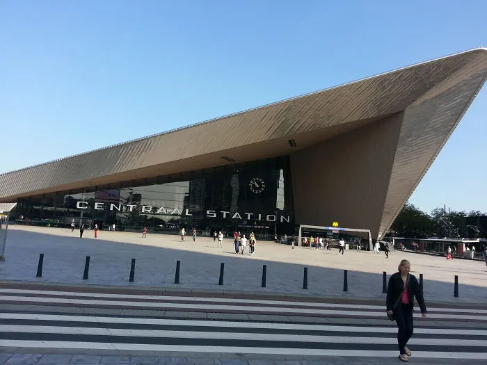 Rotterdam Central Station, The Netherlands.
