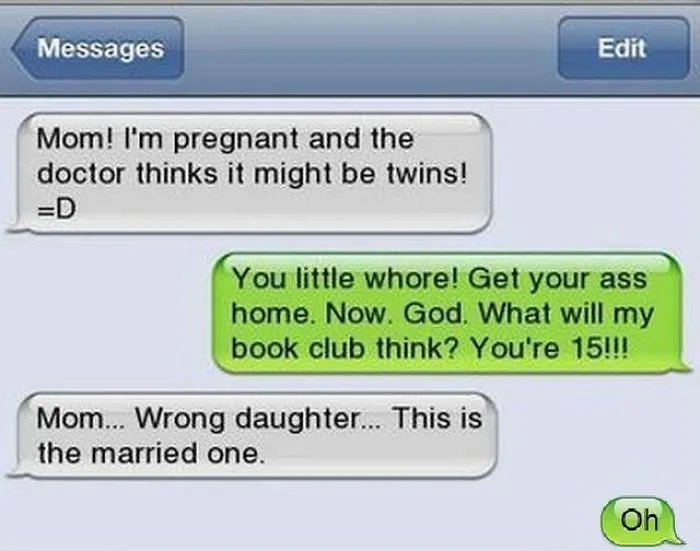 Hilarious Pregnancy Texts