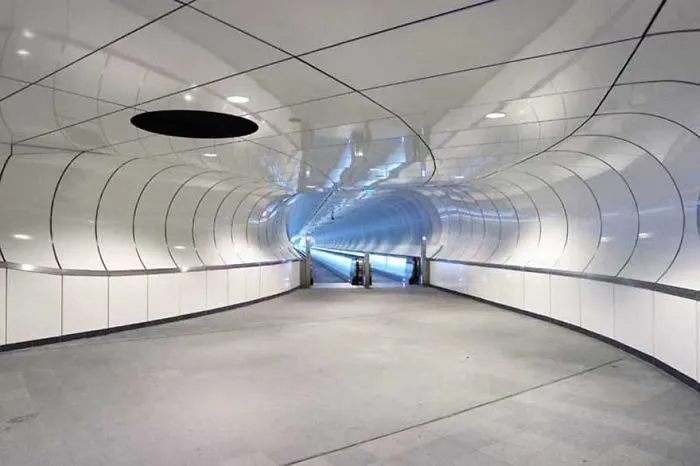 Metro Station Wilhelminaplein (wilhelmina Square), Rotterdam, The Netherlands