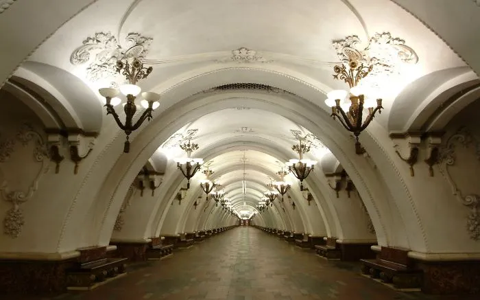 Arbatskaya Station, Moscow, Russia
