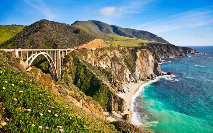 State Route 1, California, Usa