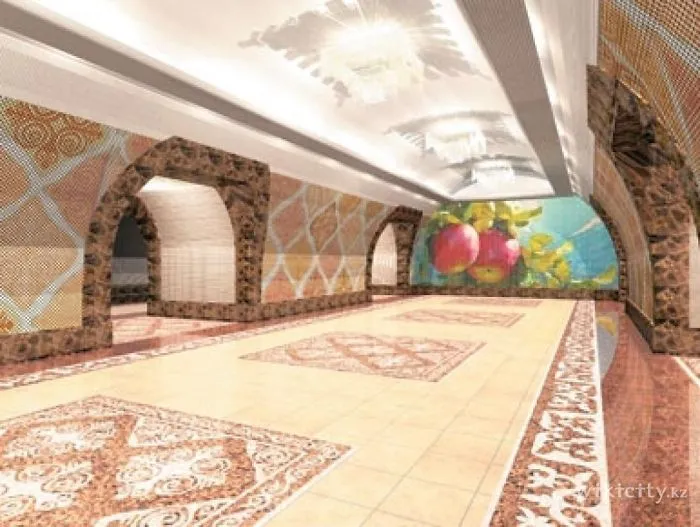 Almaty, Kazakhstan - Metro Station "almaly"