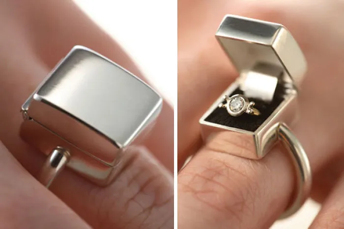 Diamond Ring In A Box