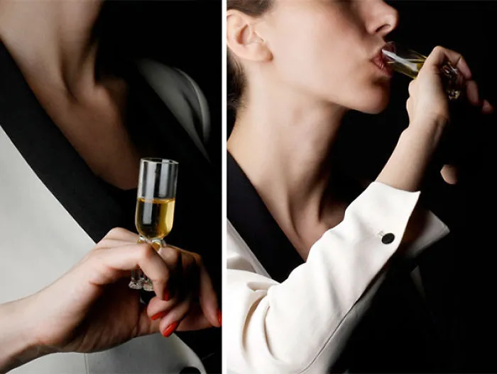 Wine Glass Ring