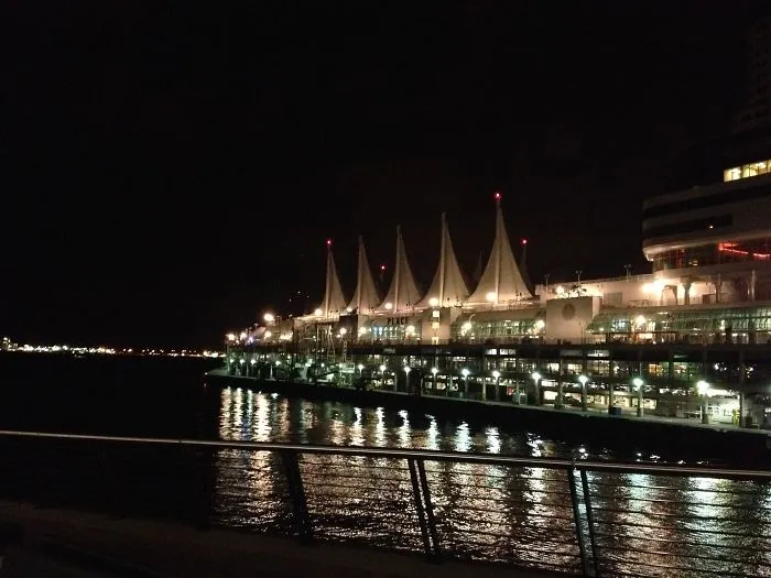 One Summer Night Downtown, Vancouver Bc by kiimvogel