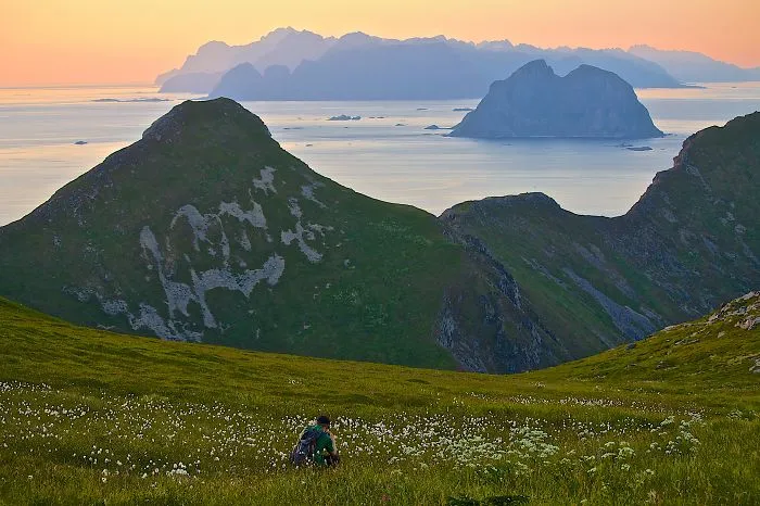 Værøy Island, Lofoten.