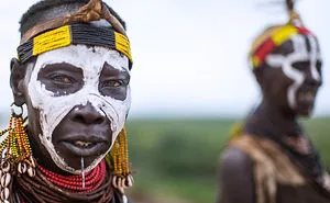 Faces Of The Karo Tribe
