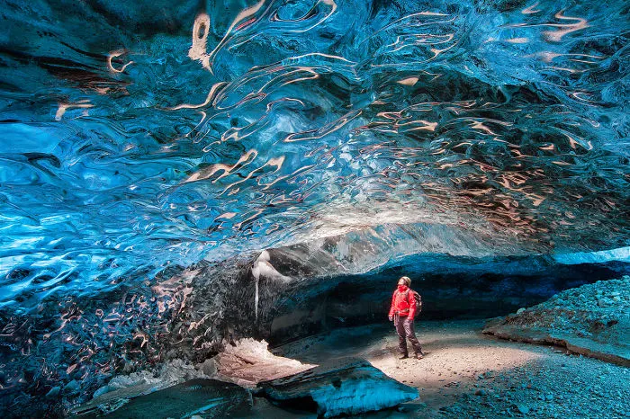 Ice Cave In Iceland