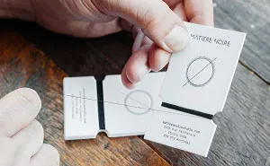 Brilliant Business Card Design For A Fashion Brand