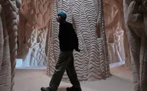 This Artist Spent 10 Years Carving A Giant Cave - Alone With His Dog