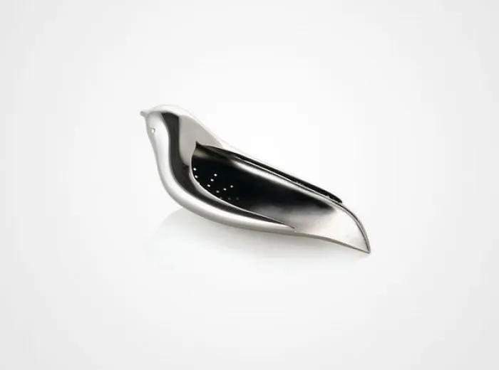 The Alessi Tea Matter Melodic Tea Strainer