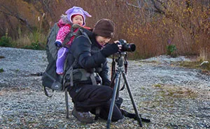 Photographer Parents Take Their Kids On Their Backs For Epic Landscape Photoshoots